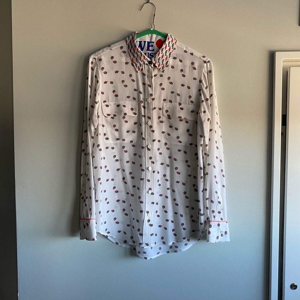 Equipment 100% Silk Blouse